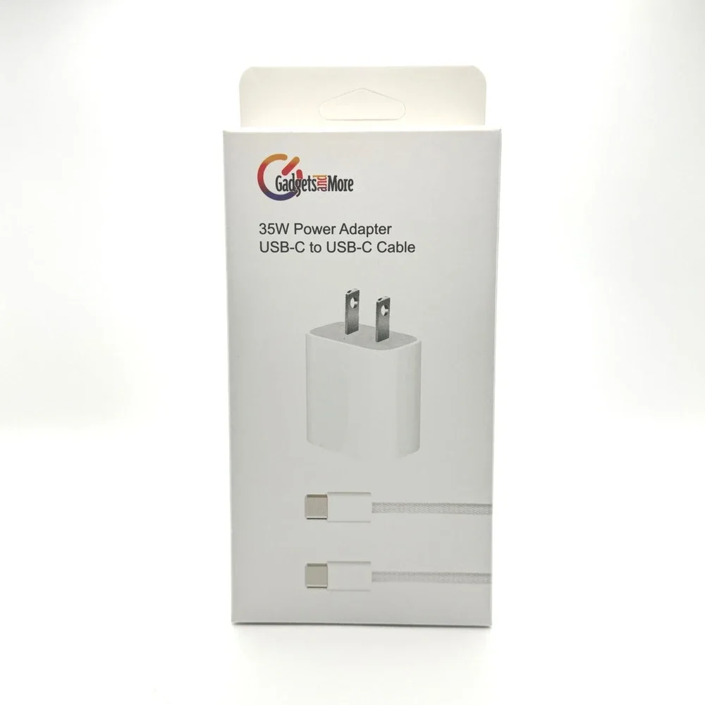 GadgetsandMore | 35W USB C Power Adapter and USB C to USB C Cable Fast Charger‎